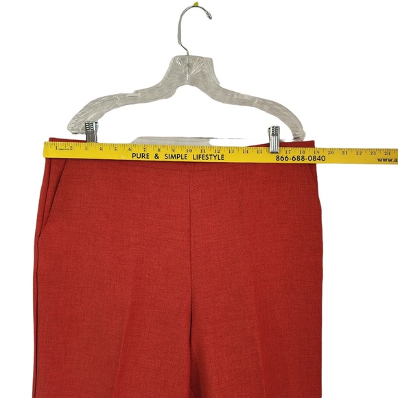 Alfred Dunner Proportioned Medium Pull-On Pants size 18 Persimmon 61403 NWT - Picture 6 of 11